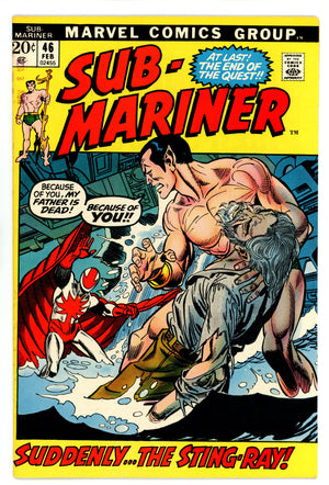 Sub-Mariner Vol 1 46 VF (8.0) (1972)