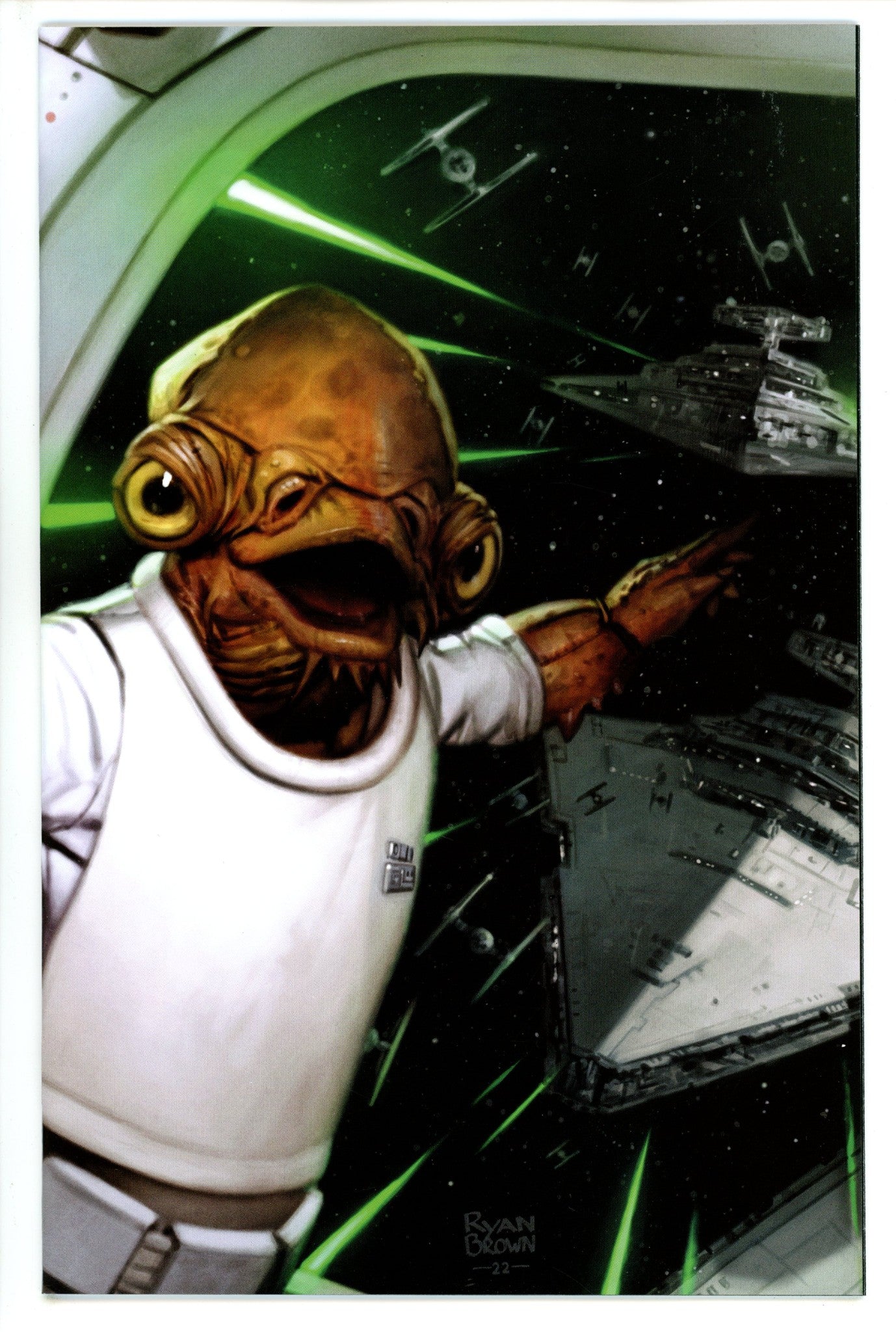 Star Wars: Return of the Jedi - The Rebellion 1 Brown Virgin Incentive Variant NM (2023)
