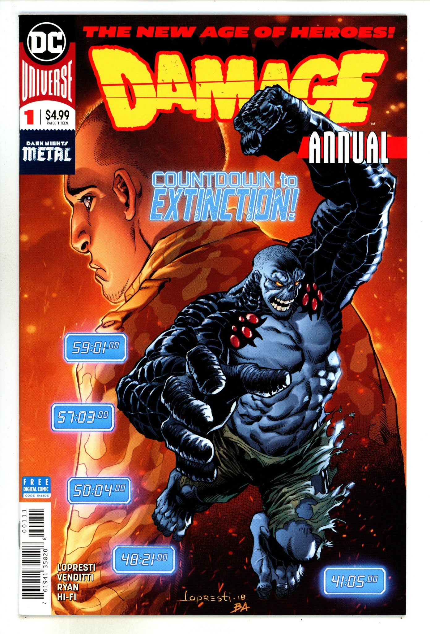 Damage Annual Vol 2 1 High Grade (2018) 