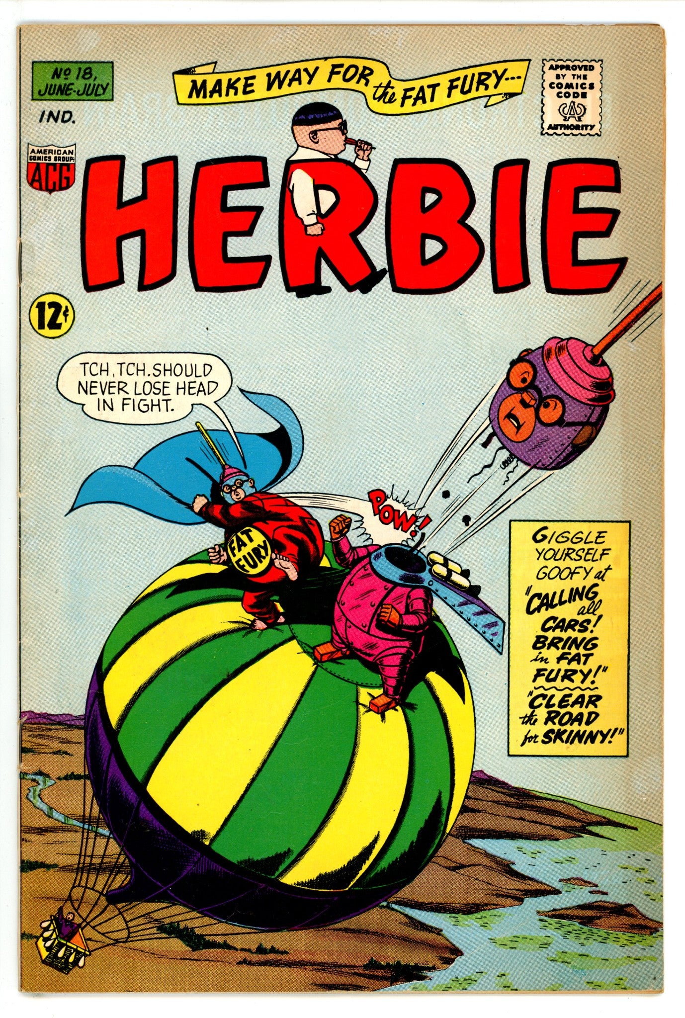 Herbie 18 VG- (3.5) (1966) 