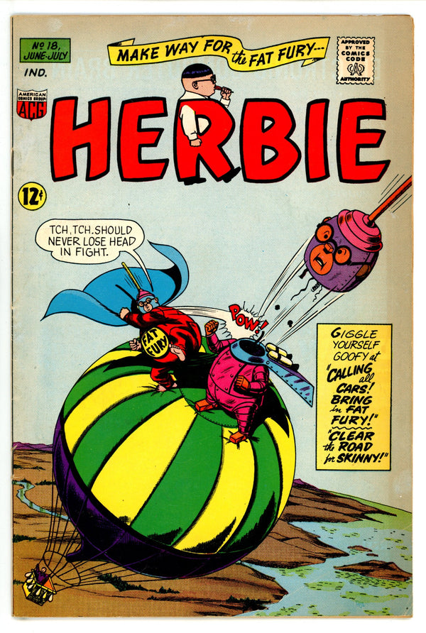 Herbie 18 VG- (3.5) (1966)