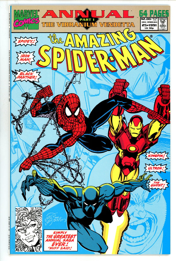 The Amazing Spider-Man Annual Vol 1 25 VF/NM (9.0) (1991)
