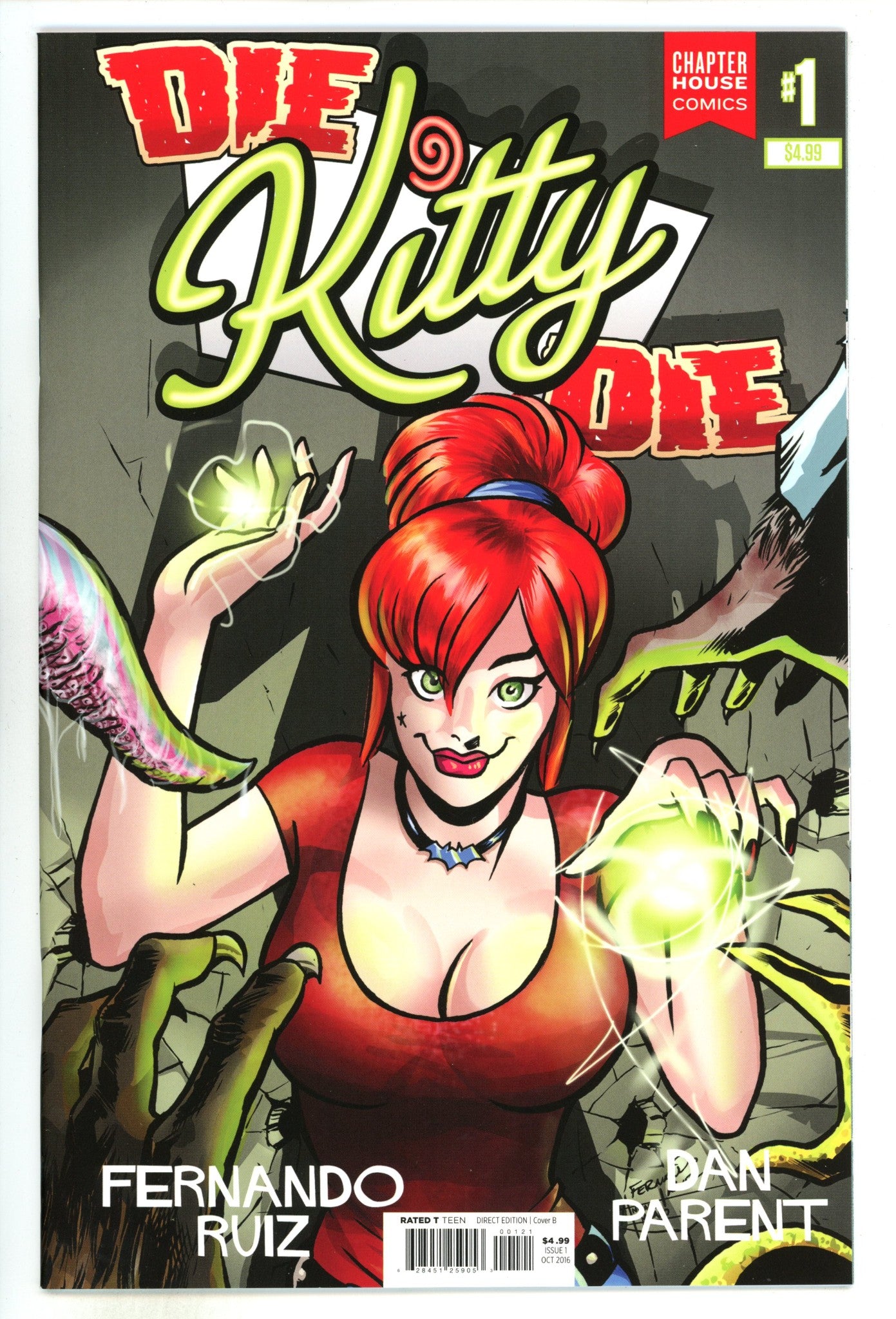 Die Kitty Die 1 High Grade (2016) Ruiz Variant 