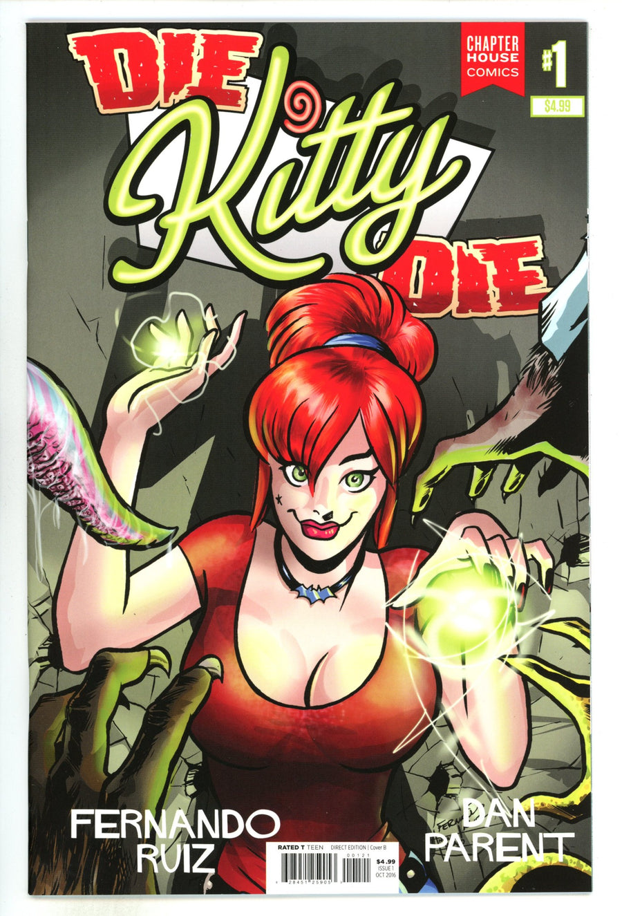Die Kitty Die 1 High Grade (2016) Ruiz Variant 