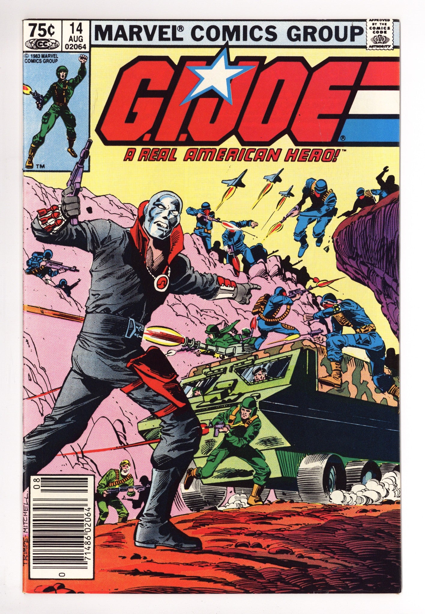 G.I. Joe, A Real American Hero 14 VF+ (8.5) (1983) Canadian Price Variant 