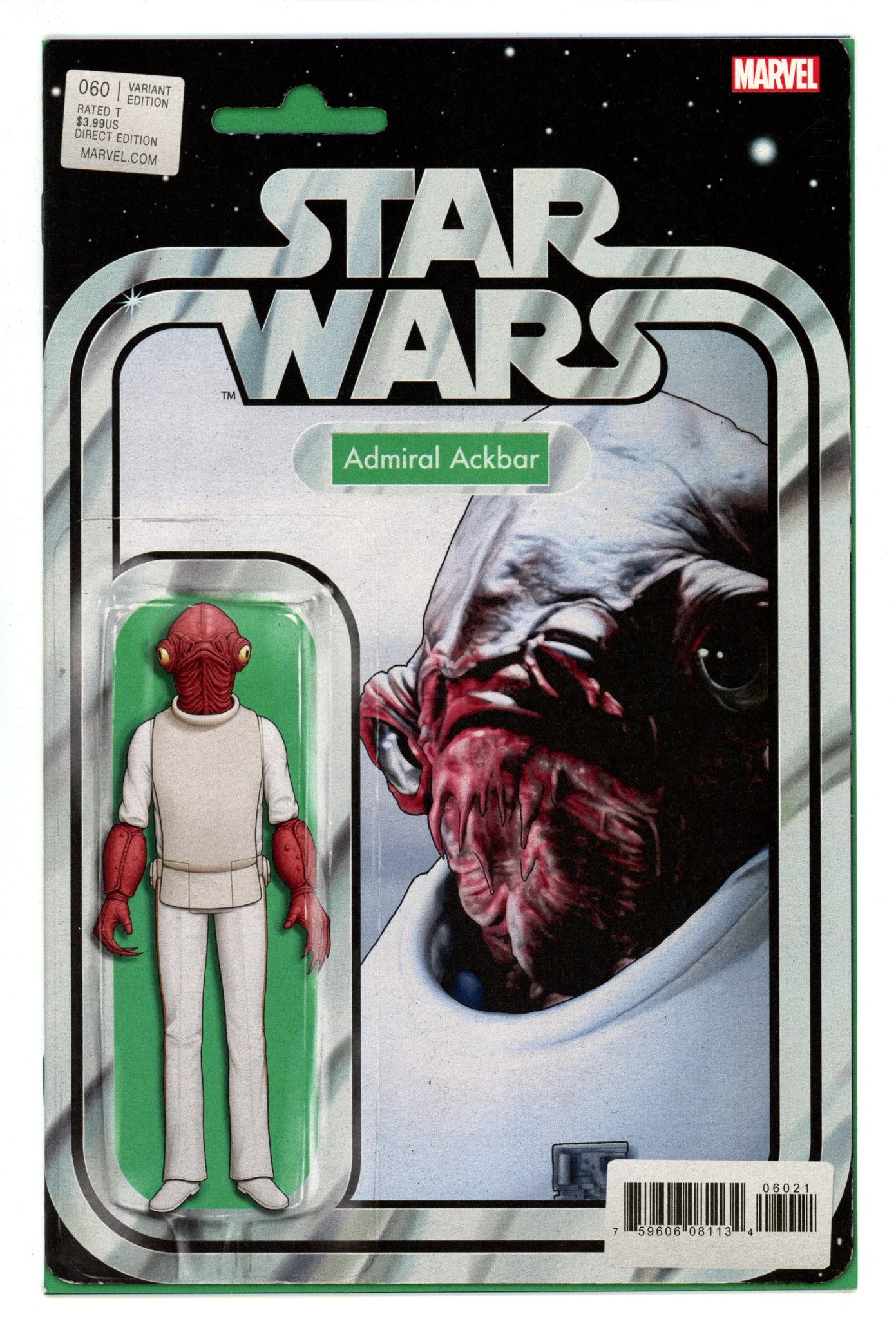 Star Wars Vol 2 60 NM- (9.2) (2019) Christopher Action Figure Variant 