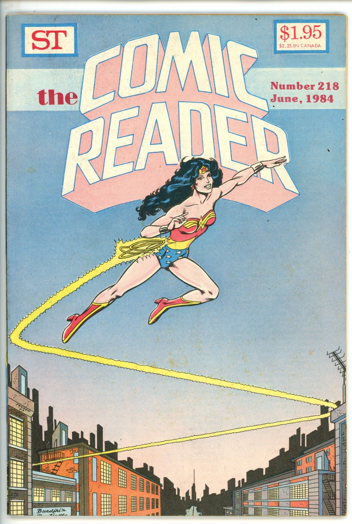 Comic Reader 218 VG/FN (1984)