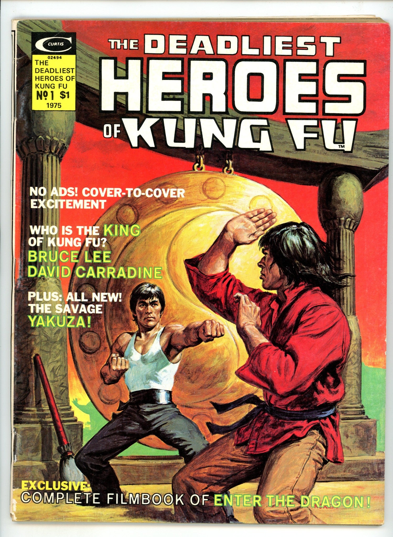 Deadliest Heroes of Kung Fu 1 VG (4.0) (1975) 