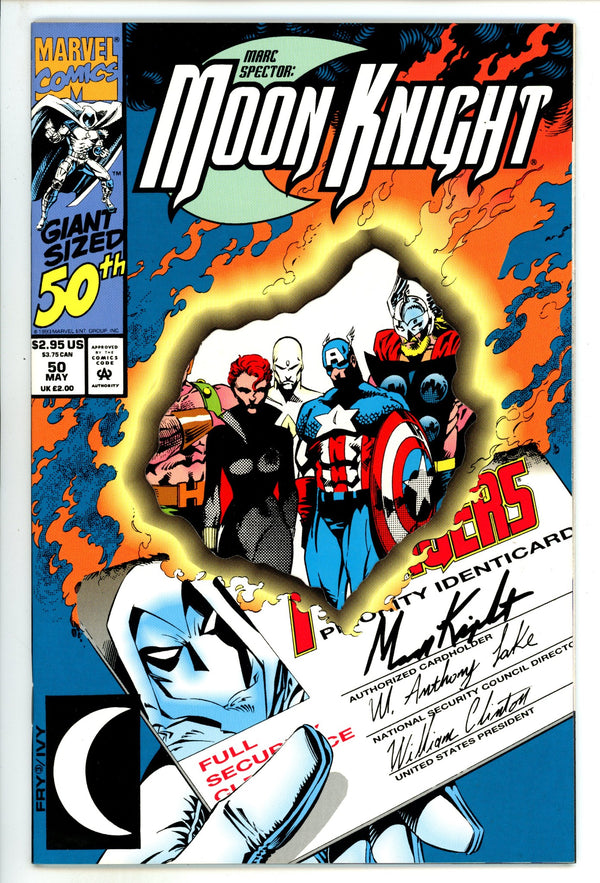 Marc Spector: Moon Knight 50 High Grade (1993)