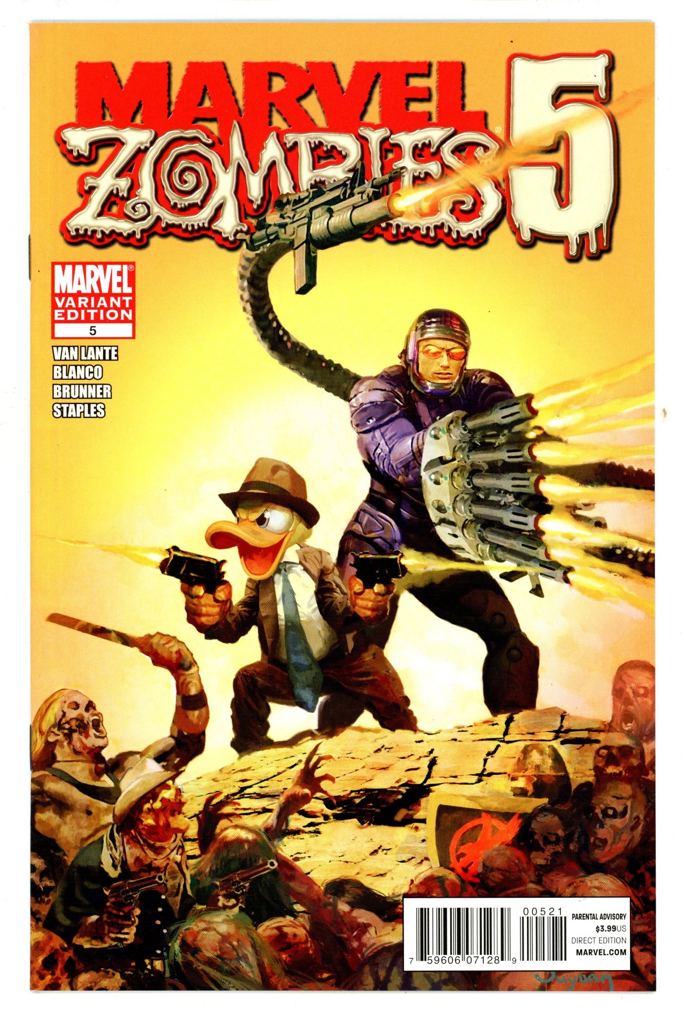 Marvel Zombies 5 5 High Grade (2010) Suydam Variant 