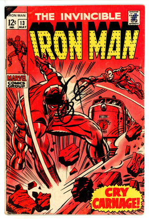 Iron Man Vol 1 13 VG- (3.5) (1969)