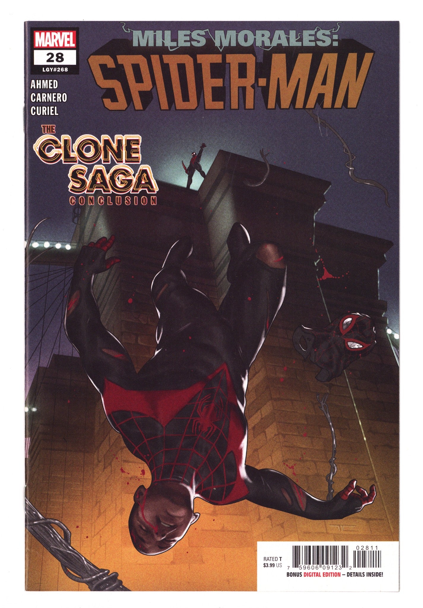 Miles Morales: Spider-Man Vol 1 28 (268) High Grade (2021) Cover Variant 
