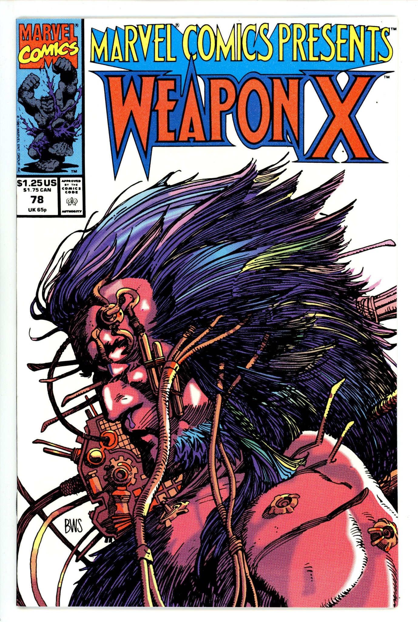 Marvel Comics Presents Vol 1 78 VF (8.0) (1991) 