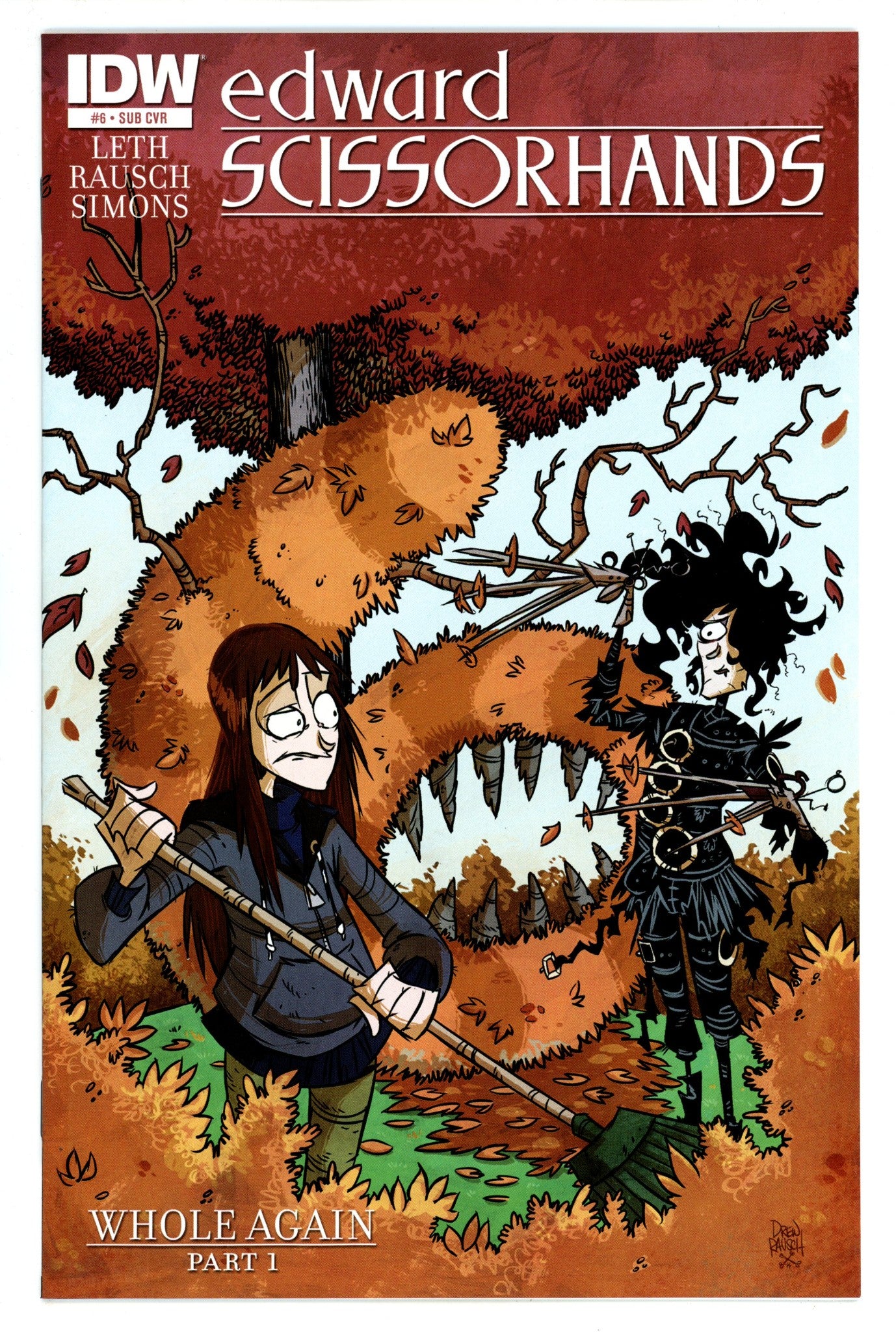 Edward Scissorhands 6 High Grade (2015) Rausch Variant 