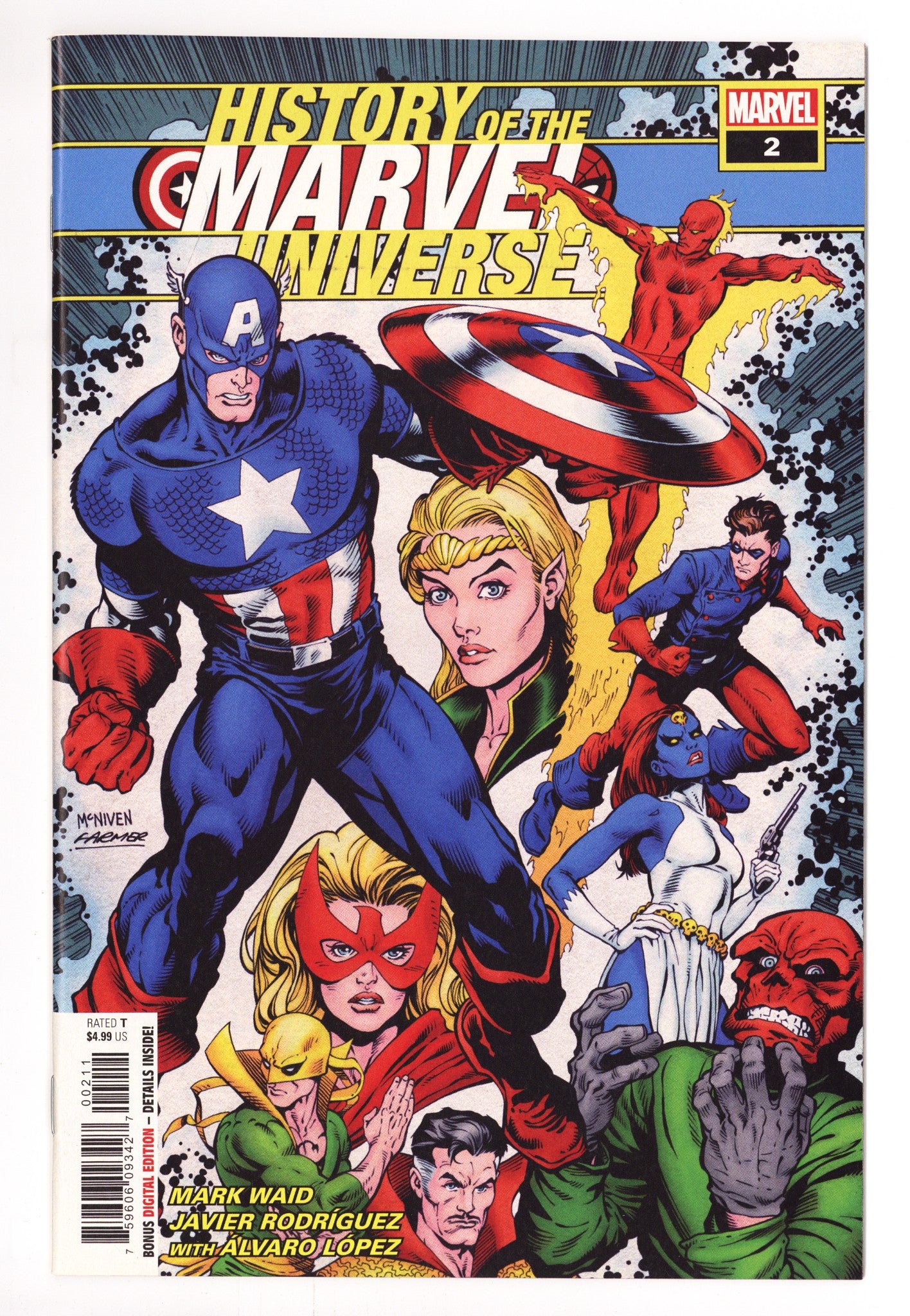 History of the Marvel Universe Vol 2 2 High Grade (2019) 