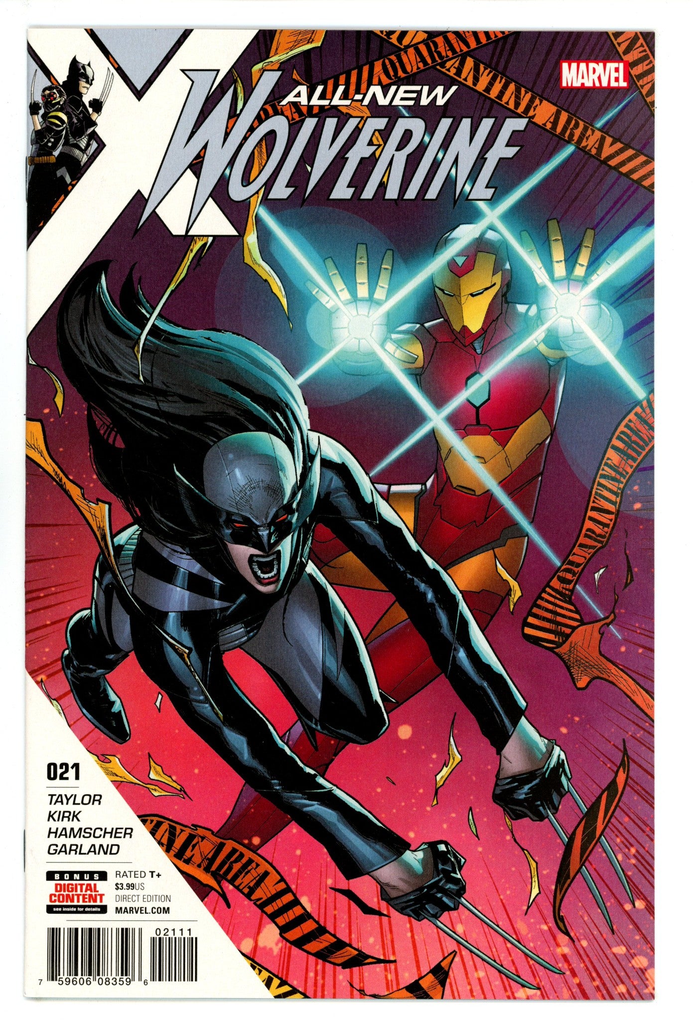 All-New Wolverine 21 High Grade (2017) 