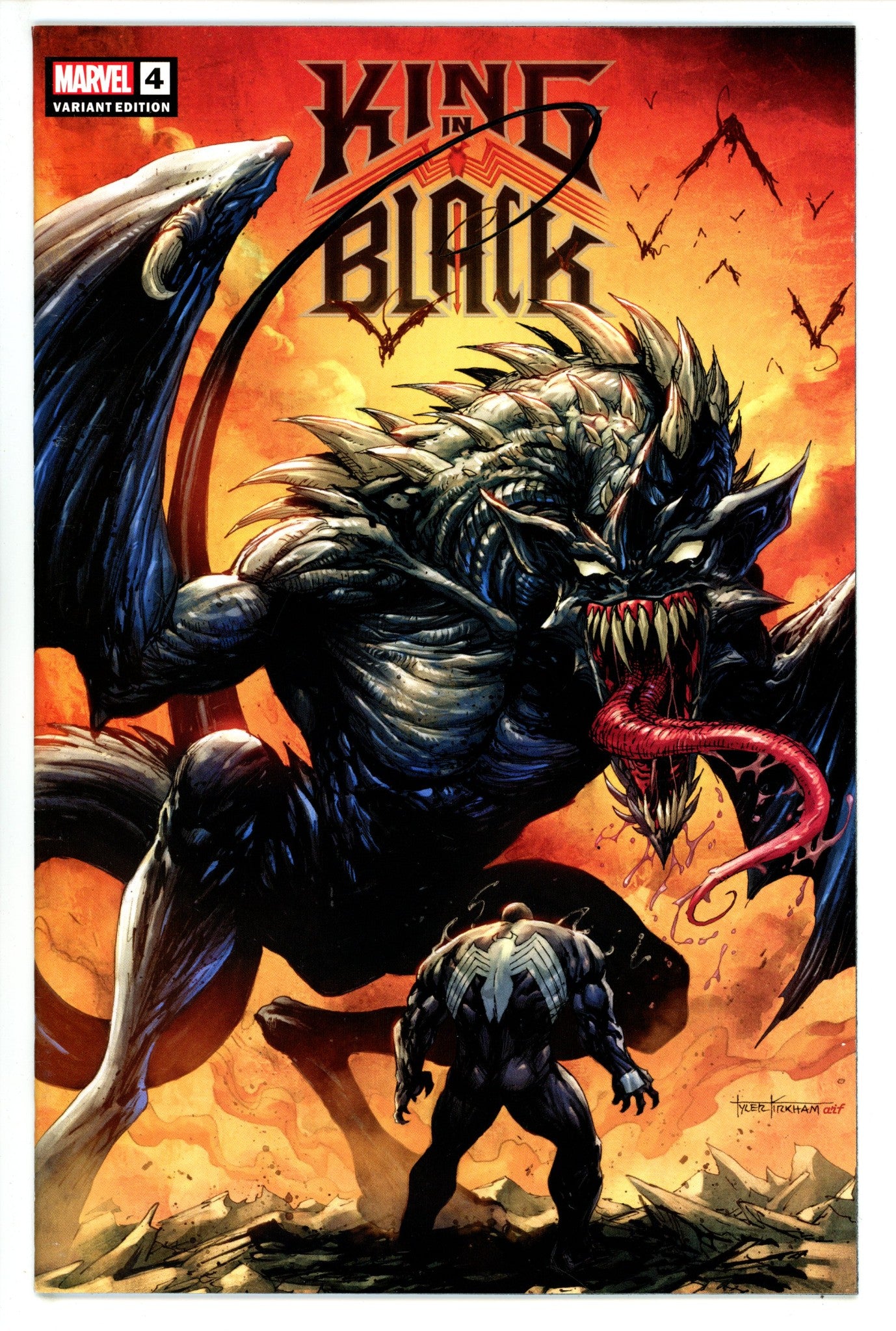 King in Black 4 Kirkham Exclusive Variant (2021)
