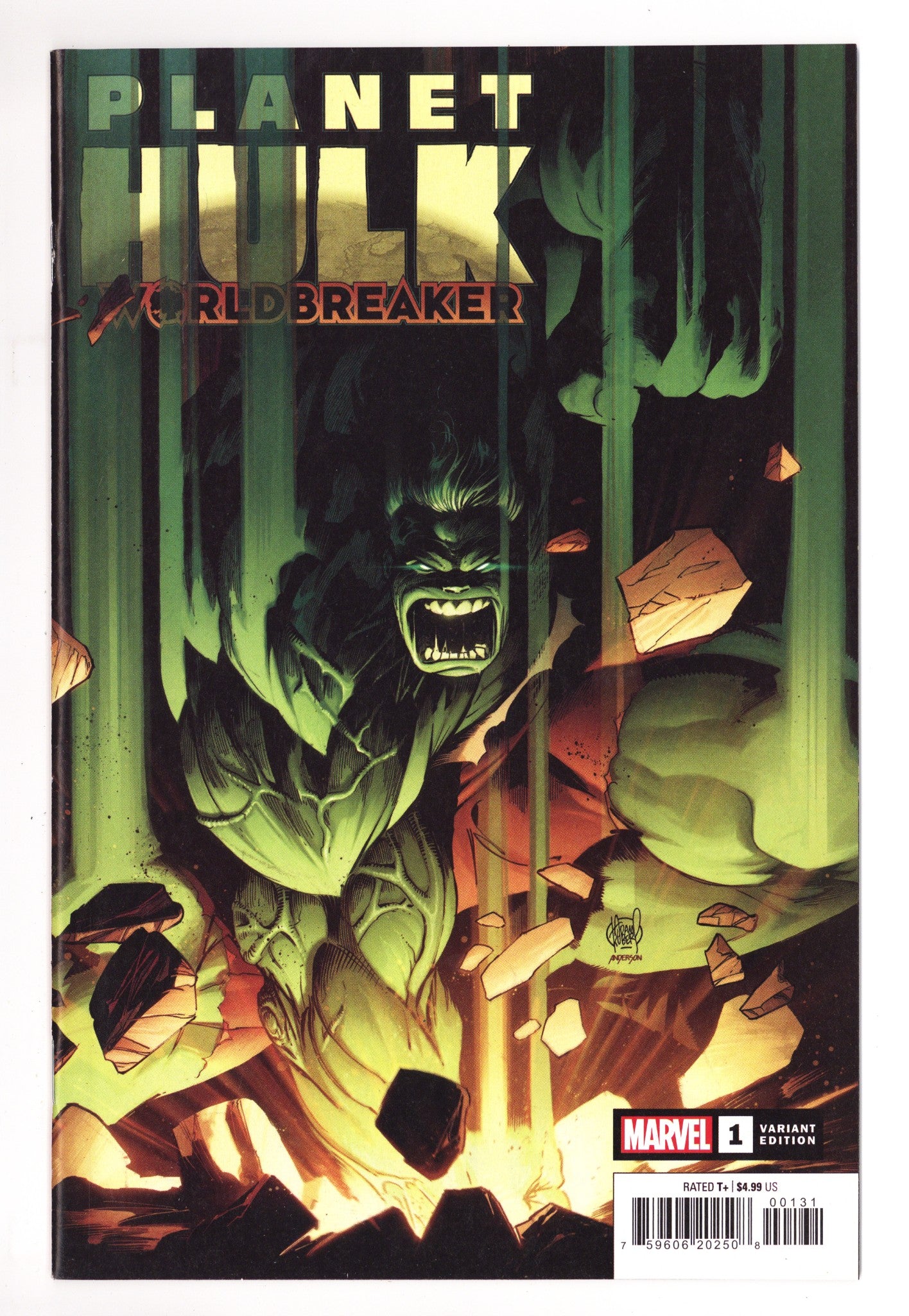 Planet Hulk: Worldbreaker   1  High Grade   (2023) Kubert     Incentive Variant  