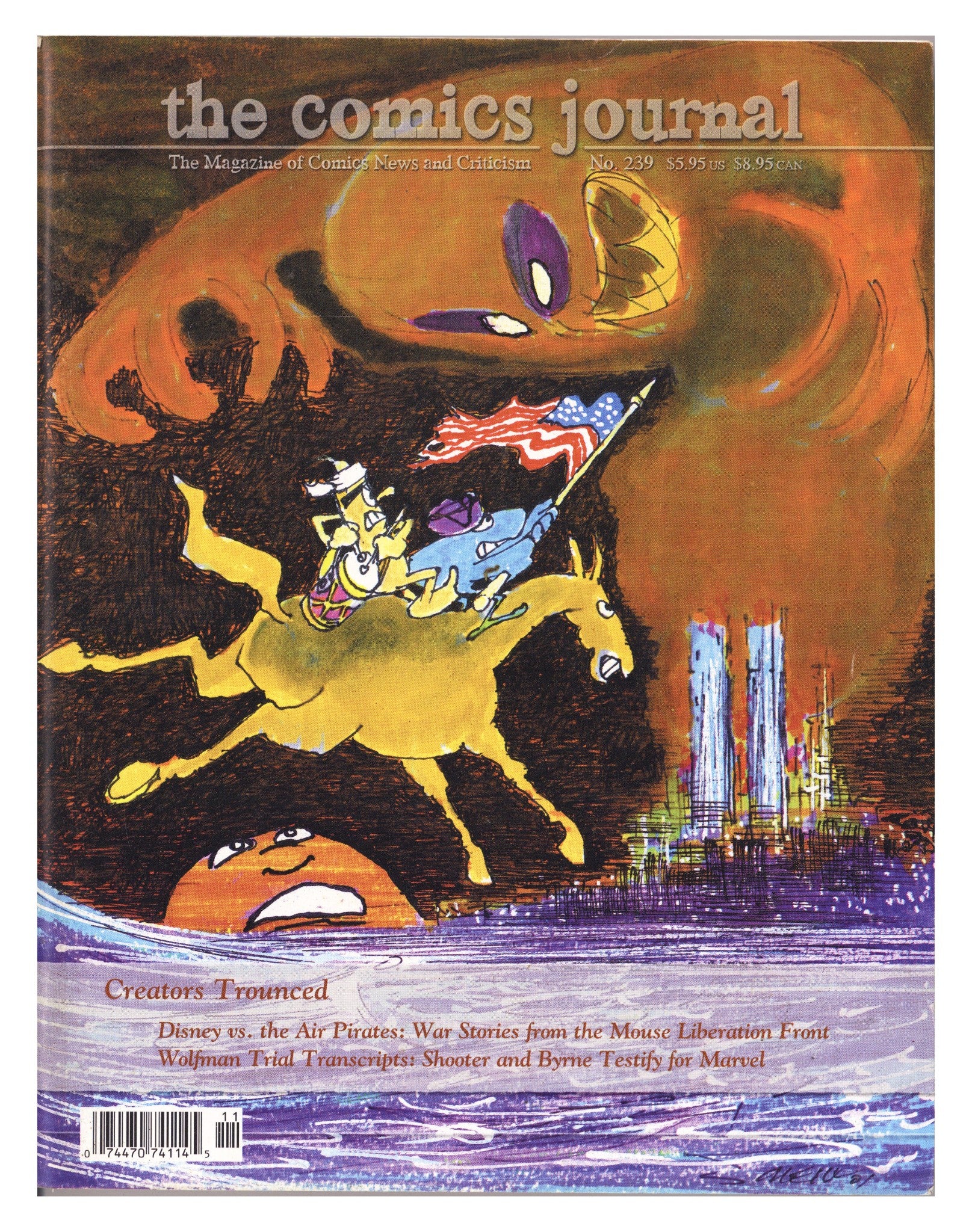 The Comics Journal 239 Low Grade (2001) 