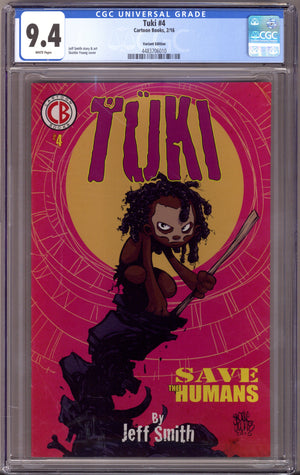 Tuki   4 CGC 9.4 (NM)   (2016) Young     Variant