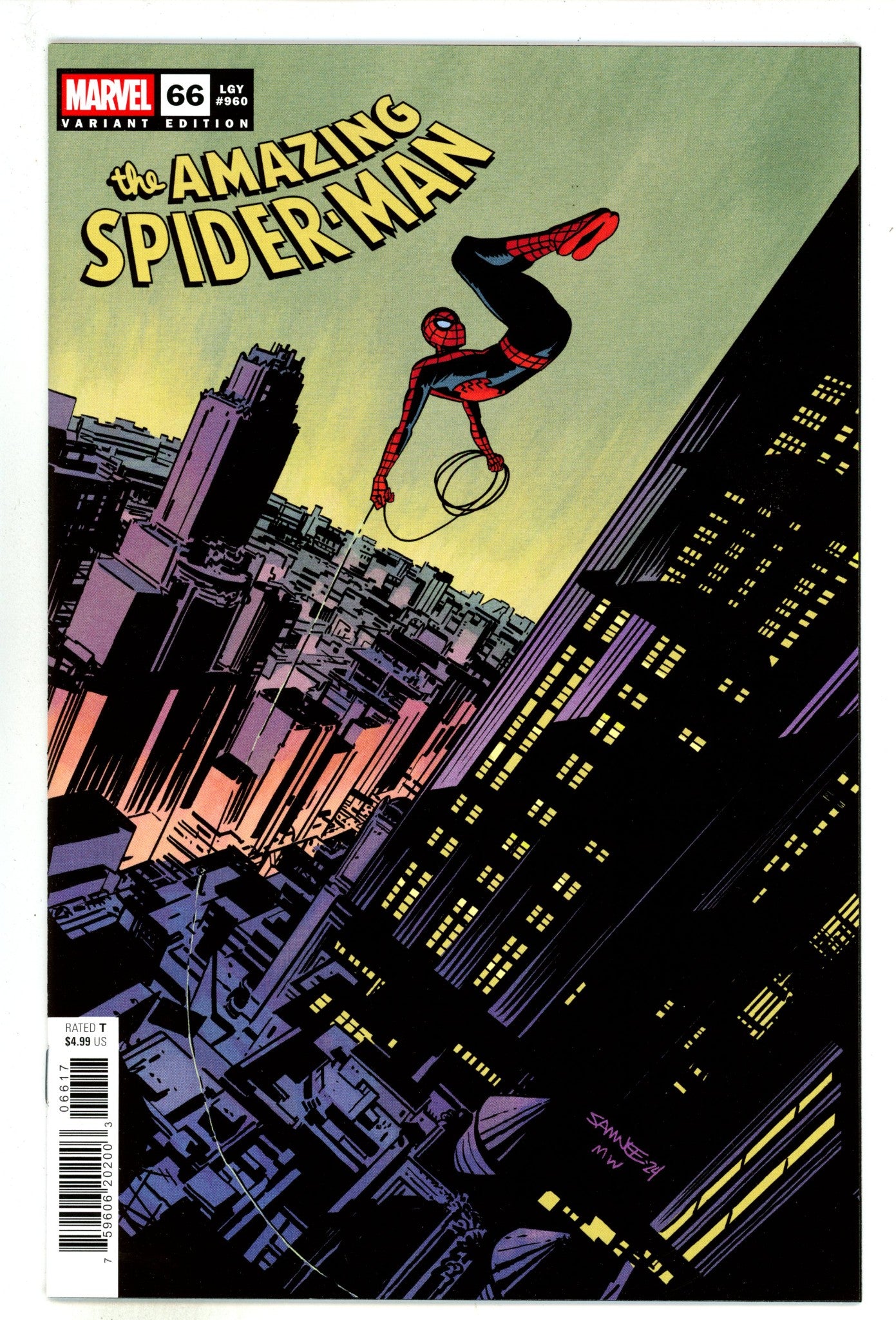 Amazing Spider-Man Vol 6 66 Samnee  Incentive Variant NM  (2025)