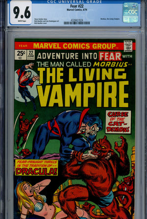 Fear 22 CGC 9.6 (1974)