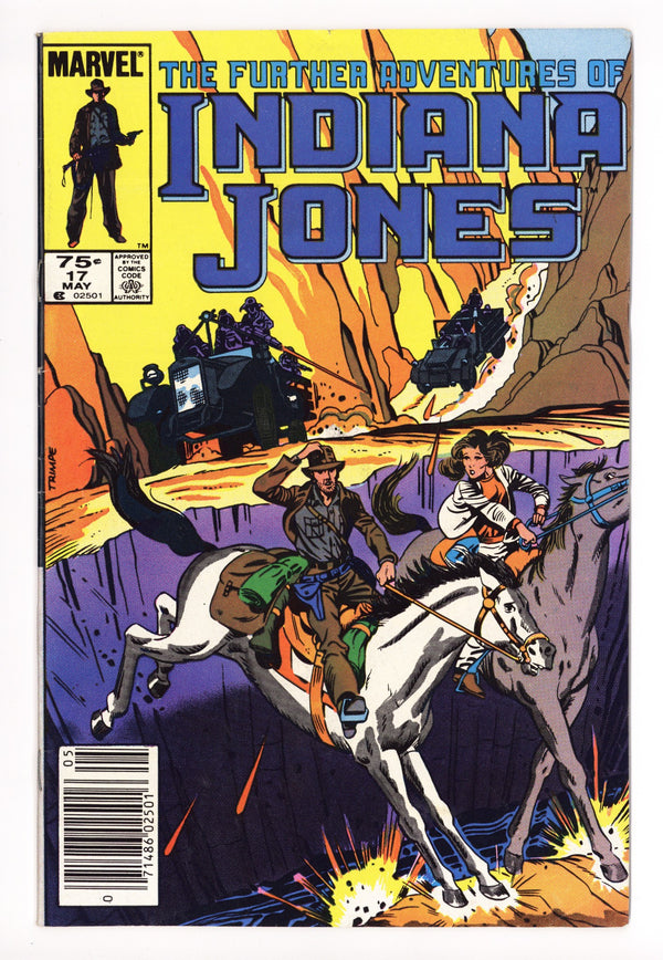 The Further Adventures of Indiana Jones 17 Mid Grade (1984) Canadian Price Variant