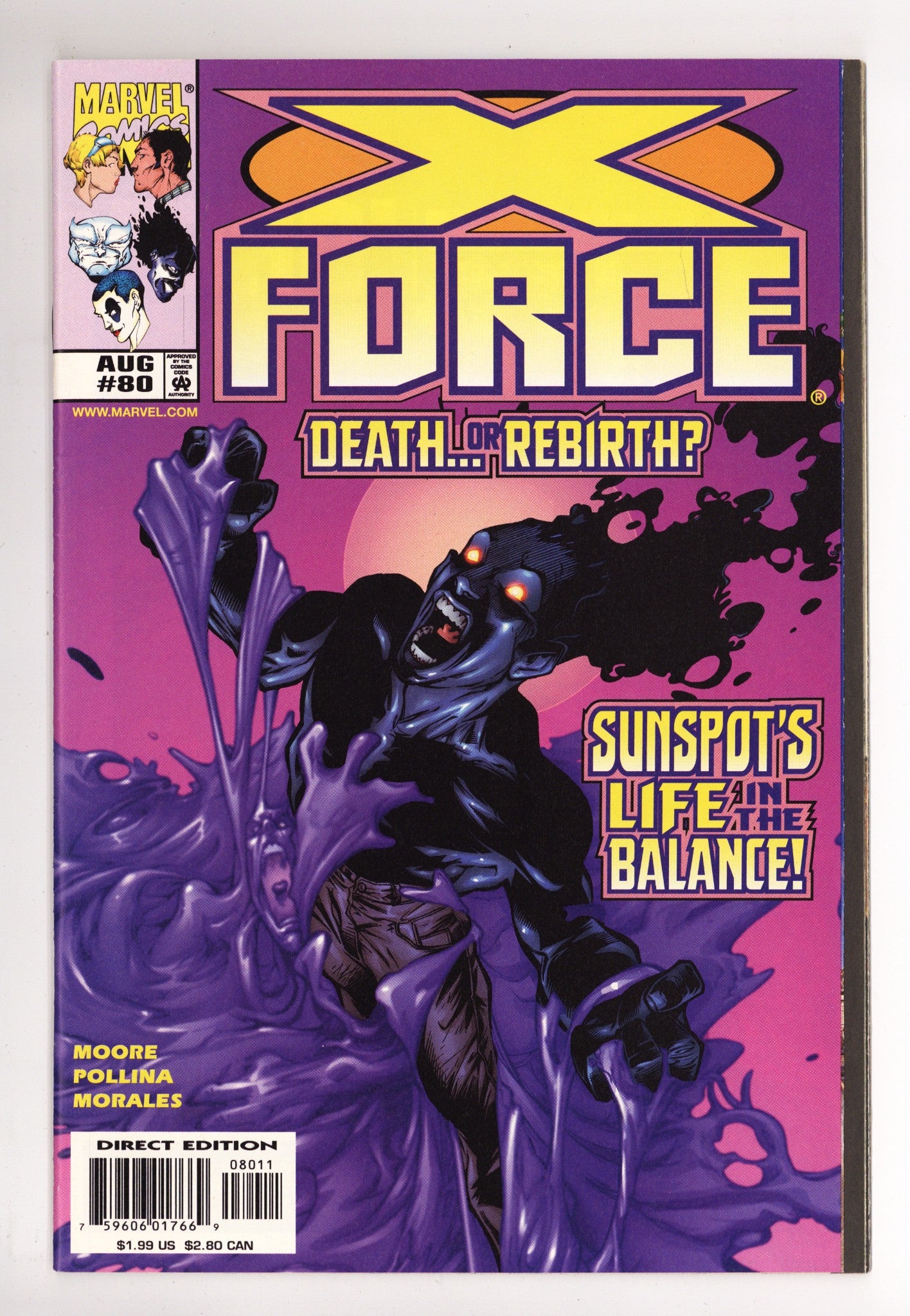 X-Force Vol 1 80 High Grade (1998) 