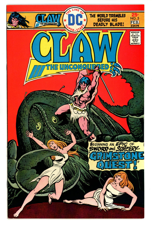 Claw the Unconquered Vol 1 5 VF/NM (9.0) (1976)