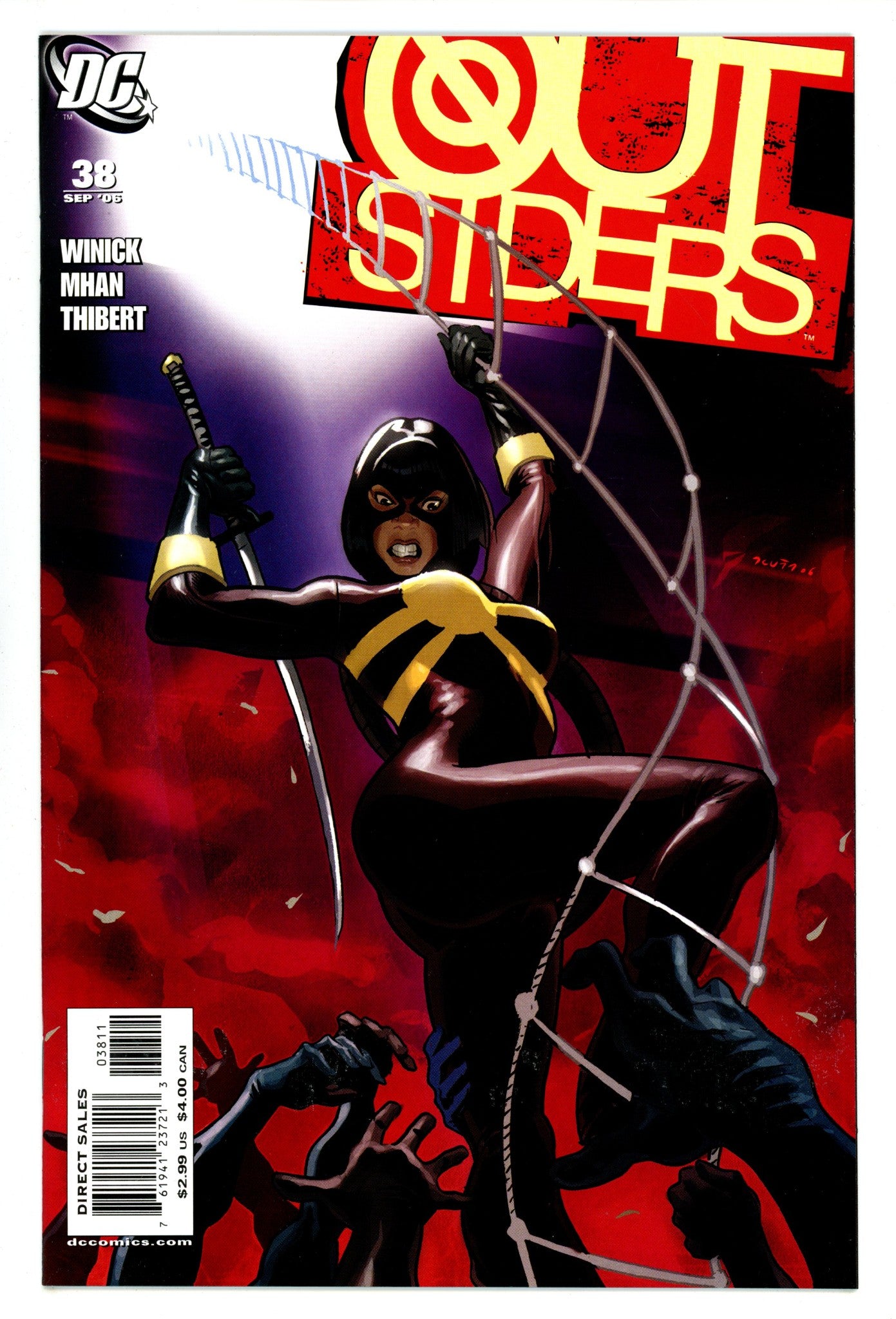 Outsiders Vol 3 38  High Grade   (2006)        