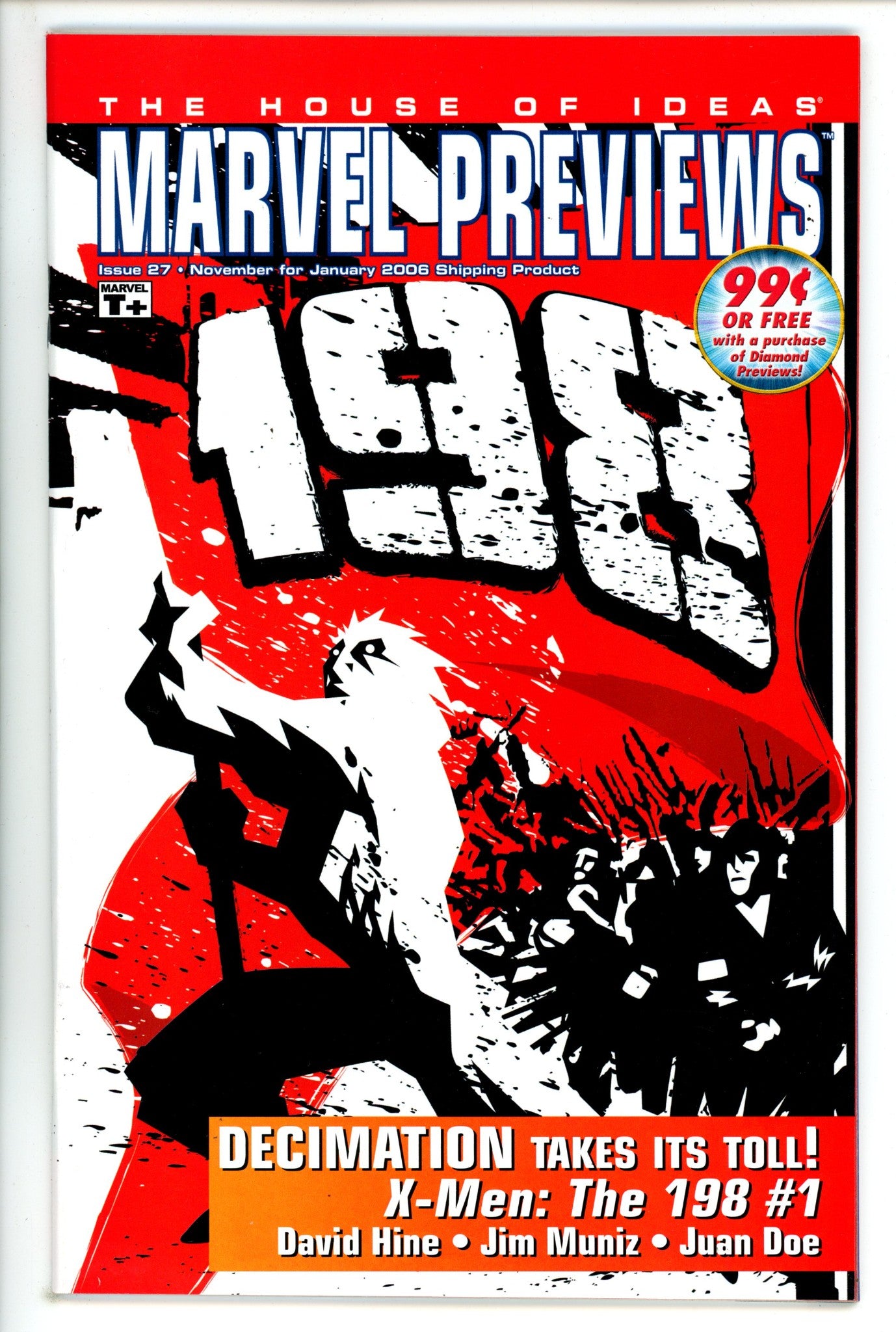 Marvel Previews Vol 1 27 High Grade (2006) 