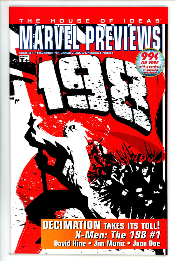 Marvel Previews Vol 1 27 High Grade (2006)