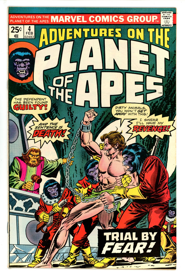 Adventures on the Planet of the Apes 4 VF (1976)