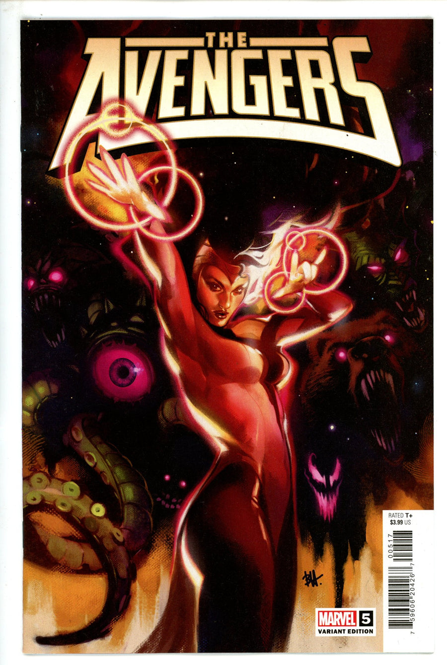 Avengers Vol 9 5 Harvey Incentive Variant NM- (1900)