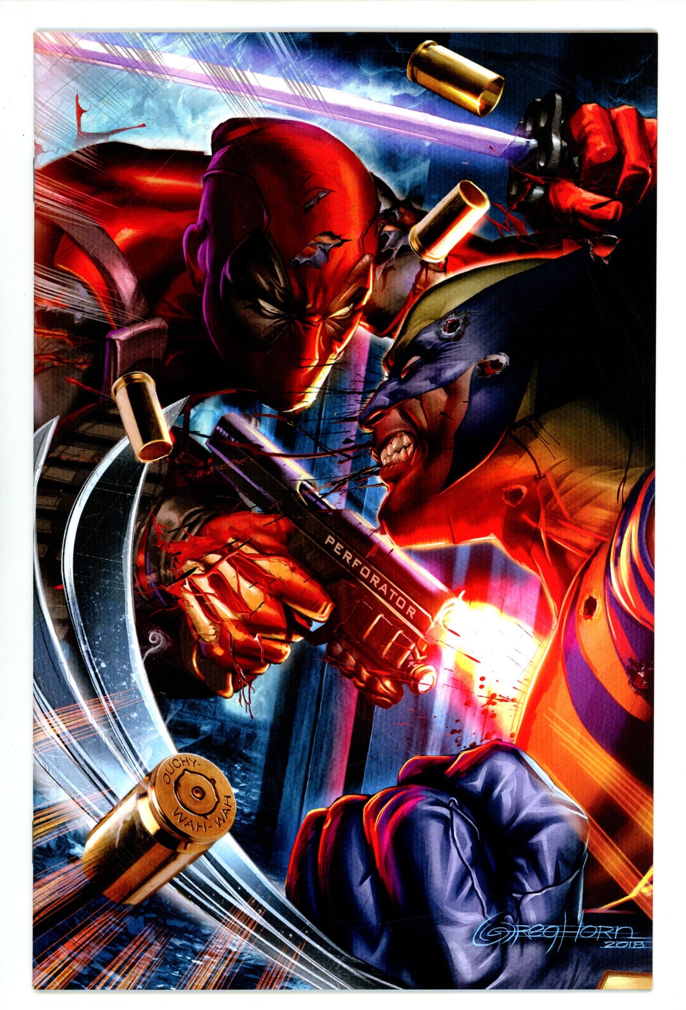 Deadpool Vol 6 1 VF/NM (9.0) (2018) Horn Virgin Exclusive Variant 