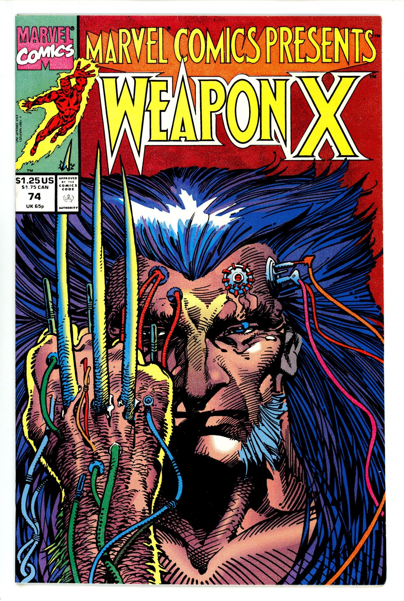 Marvel Comics Presents Vol 1 74 NM- (9.2) (1991) 