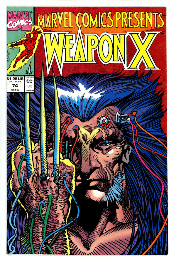 Marvel Comics Presents Vol 1 74 NM- (9.2) (1991)