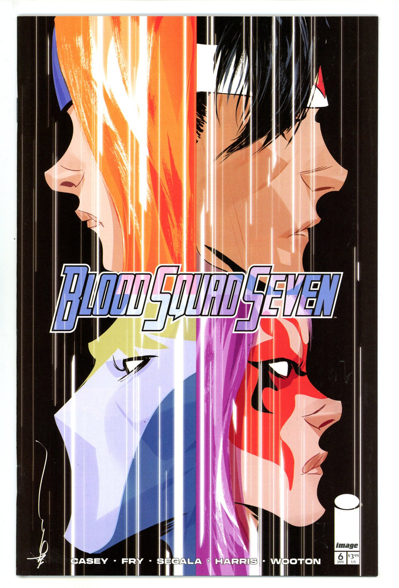 Blood Squad Seven 6 NM- (9.2) (2025) Nguyen Incentive Variant 