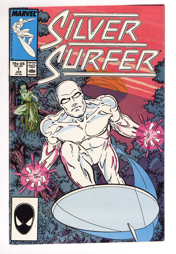 Silver Surfer Vol 3 7 Mid Grade (1988)