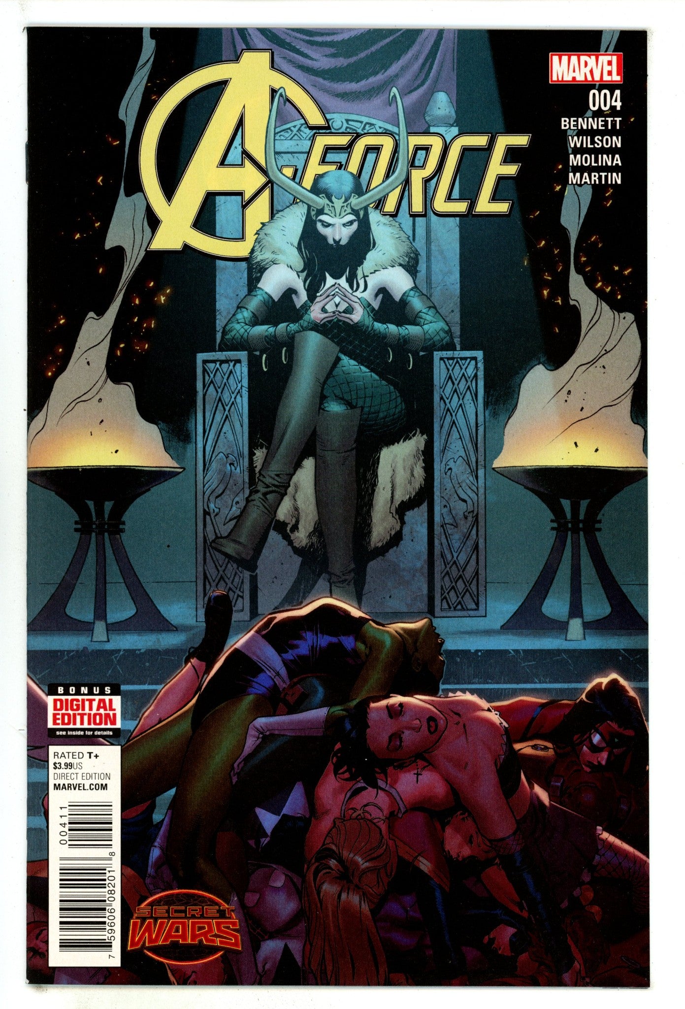 A-Force Vol 1 4 High Grade (2015) 