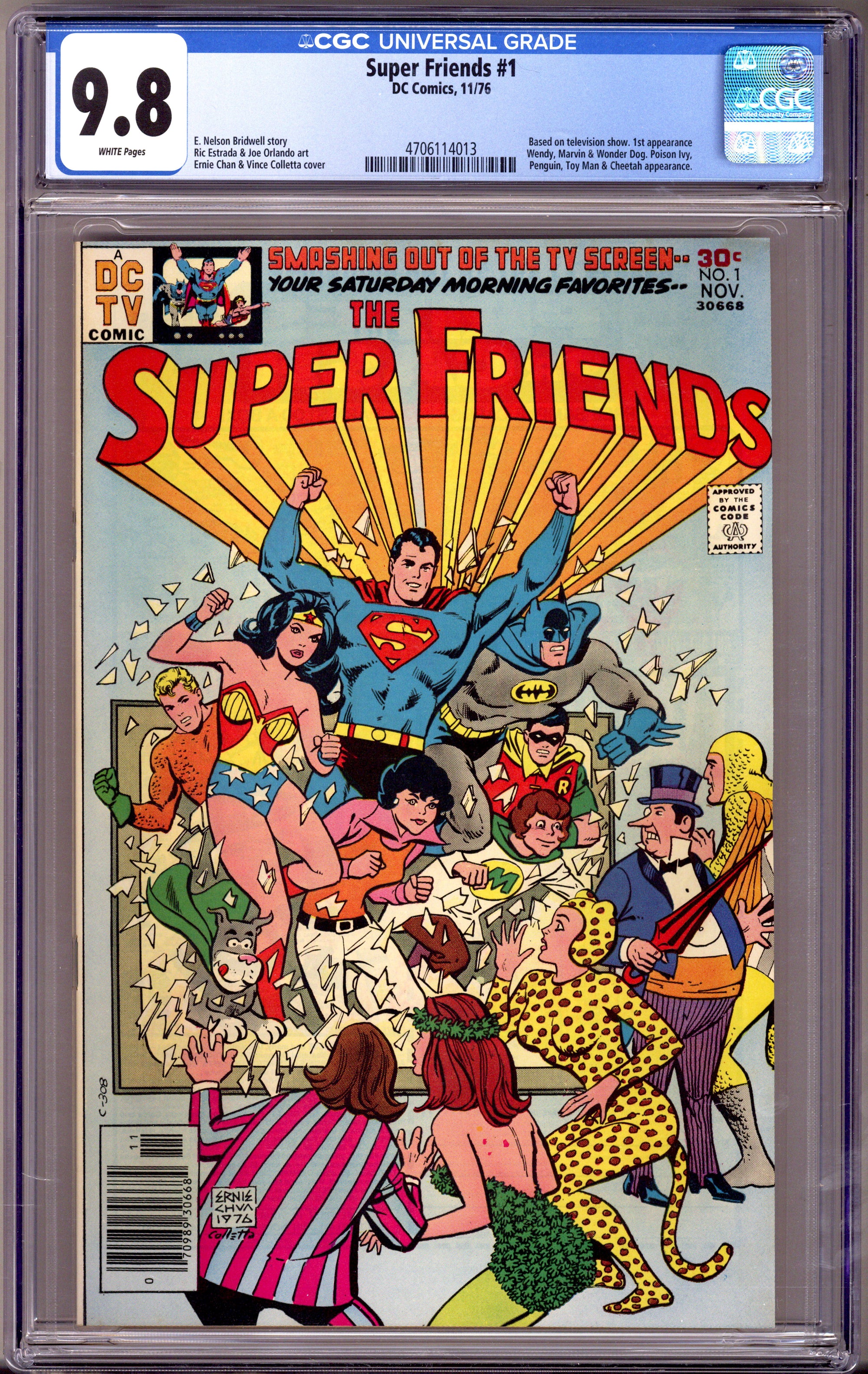 Super Friends Vol 1 1 CGC 9.8 (NM/M) (1976) 