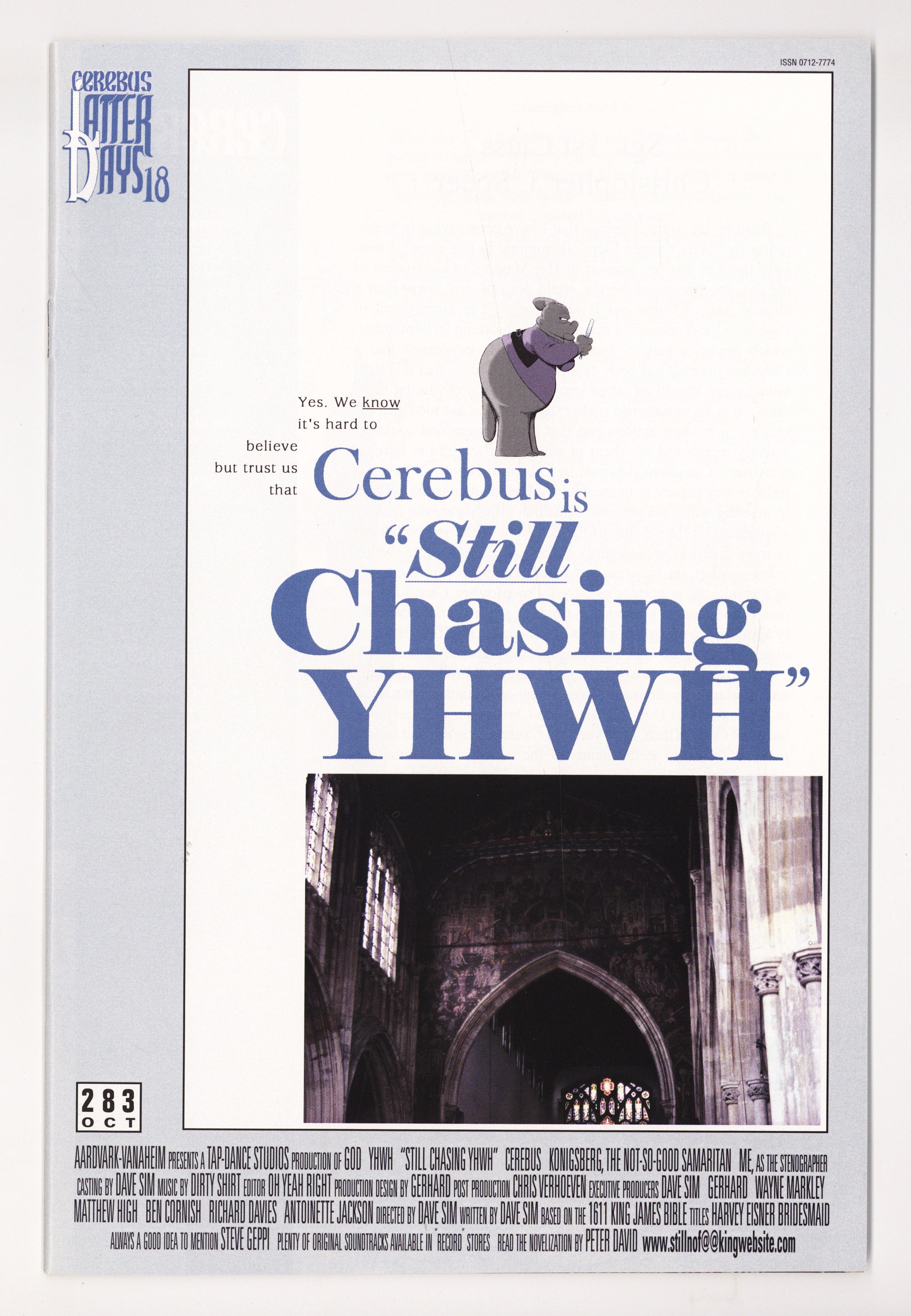 Cerebus 283 High Grade (2002) 