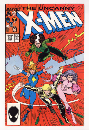 The Uncanny X-Men Vol 1 218 High Grade (1987)