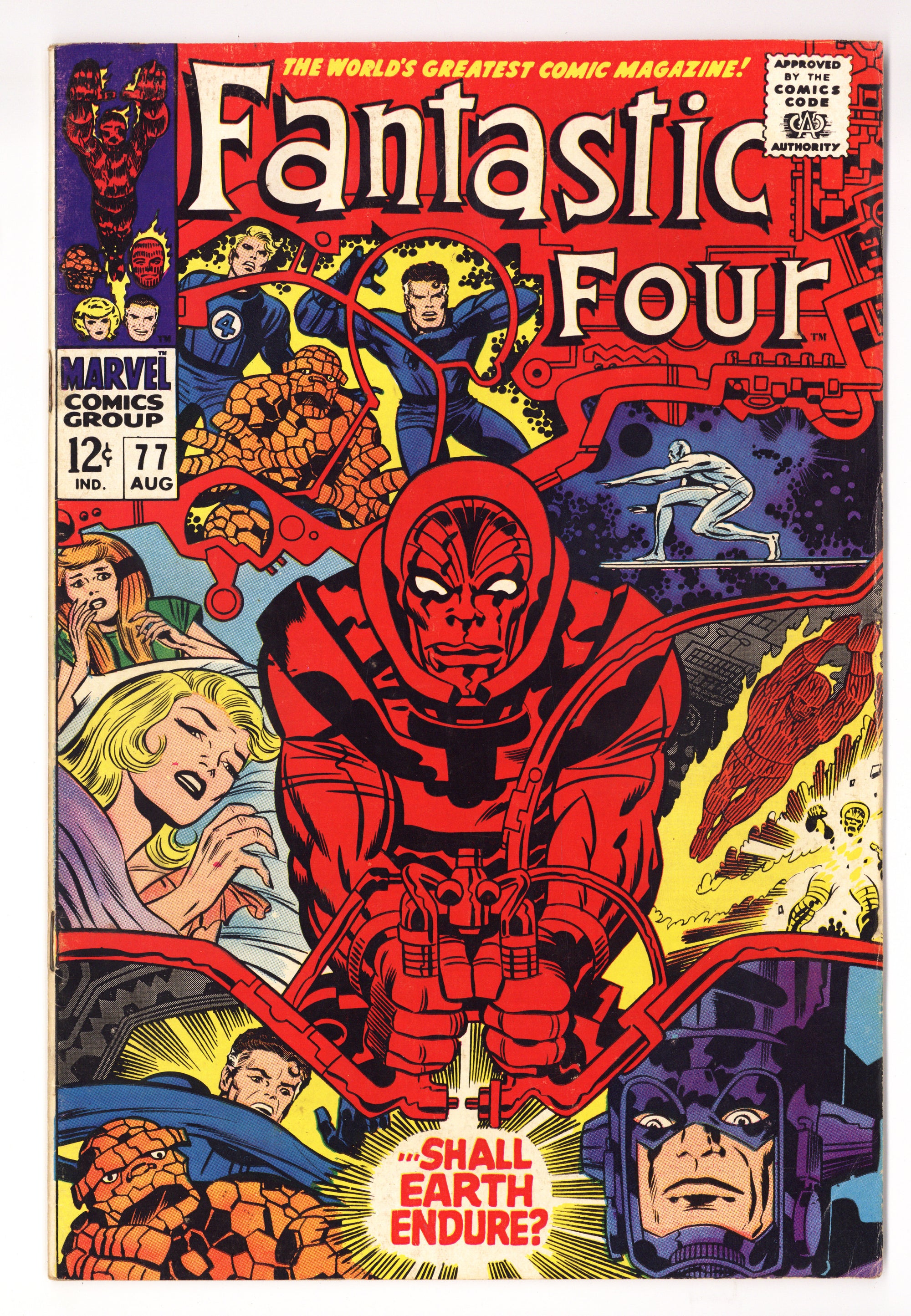 Fantastic Four Vol 1 77  GD/VG (3.0)   (1968)        
