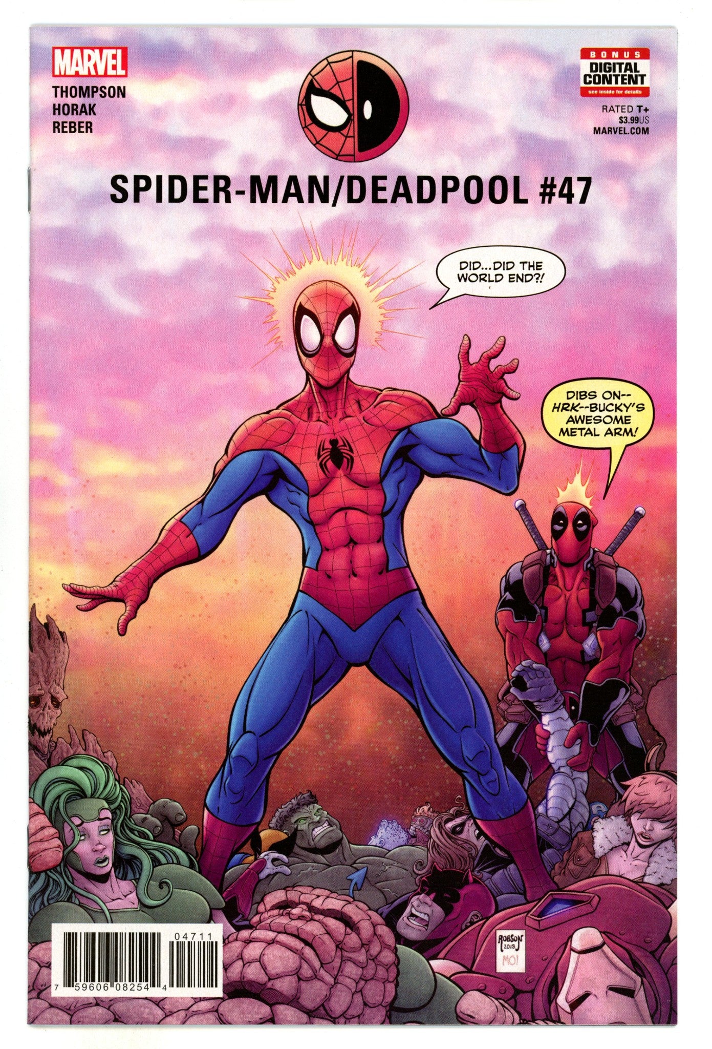Spider-Man / Deadpool 47 NM- (9.2) (2019) 