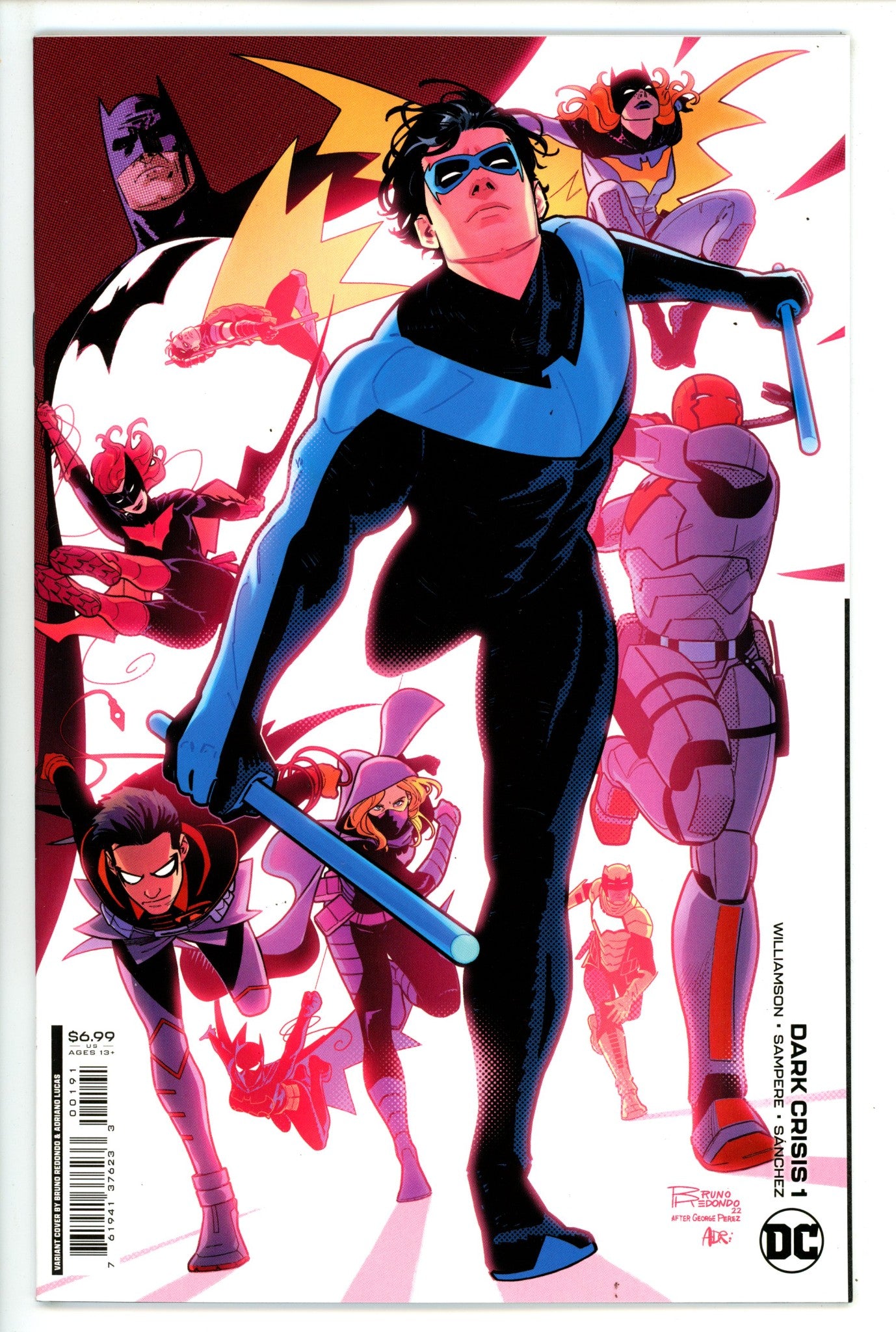 Dark Crisis on Infinite Earths (Dark Crisis) 1 High Grade (2022) Redondo Variant 