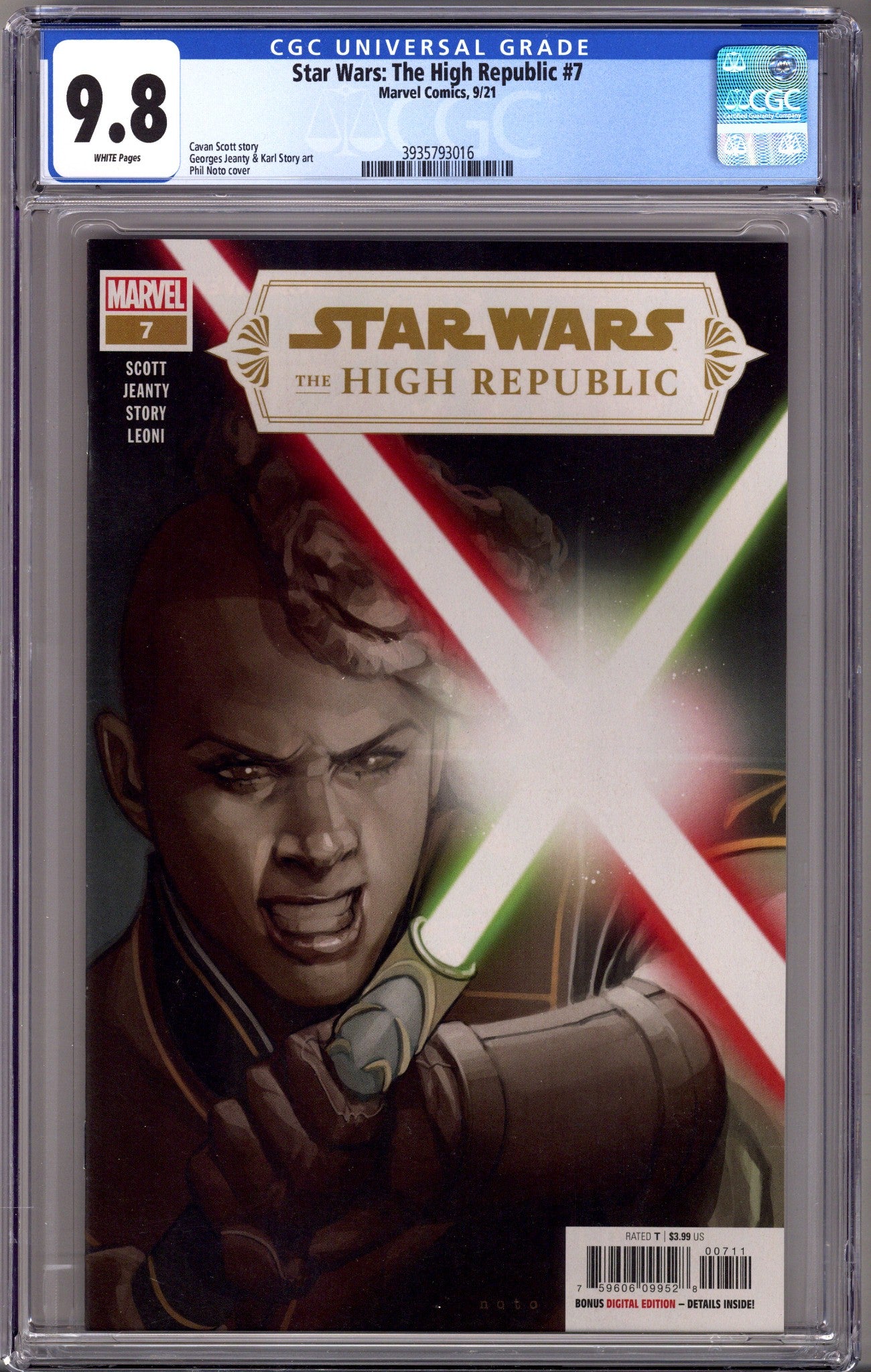 Star Wars: The High Republic Vol 1 7 CGC 9.8 (NM/M) (2021) 