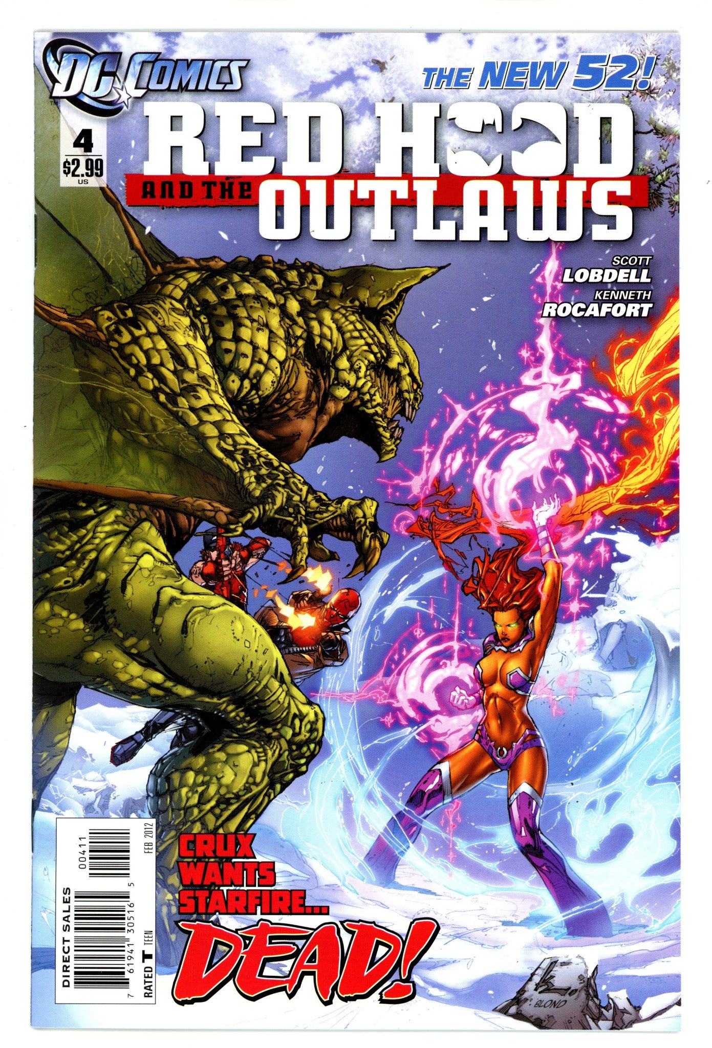 Red Hood and the Outlaws Vol 1 4 High Grade (2012) 
