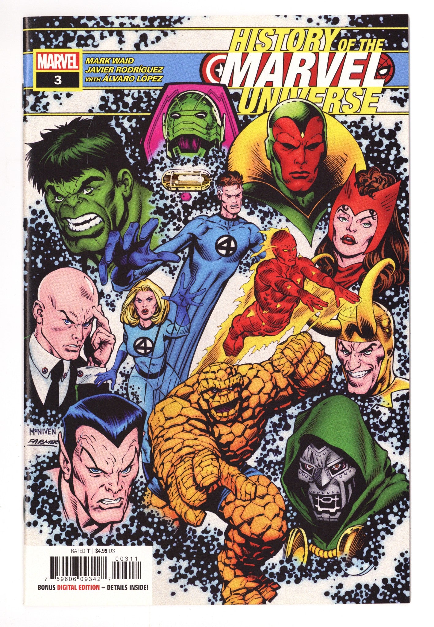 History of the Marvel Universe Vol 2 3 High Grade (2019) 