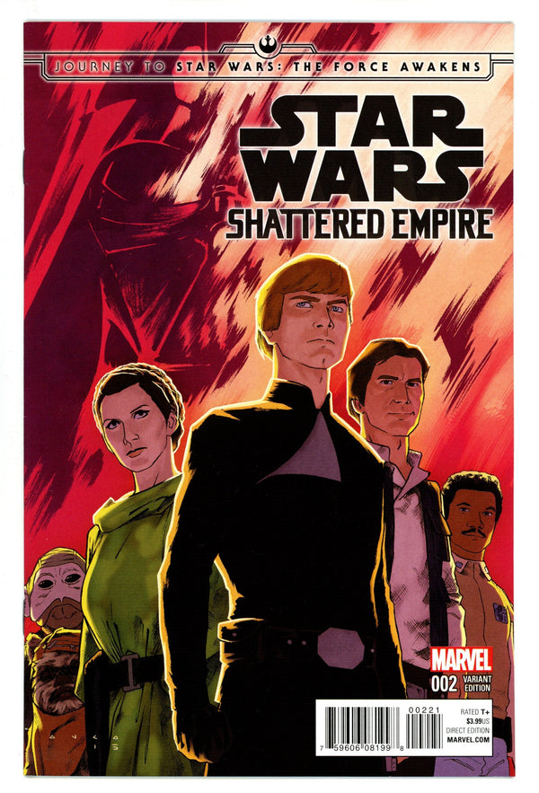 Journey to Star Wars: The Force Awakens - Shattered Empire 2 High Grade (2015) Anka Incentive Variant